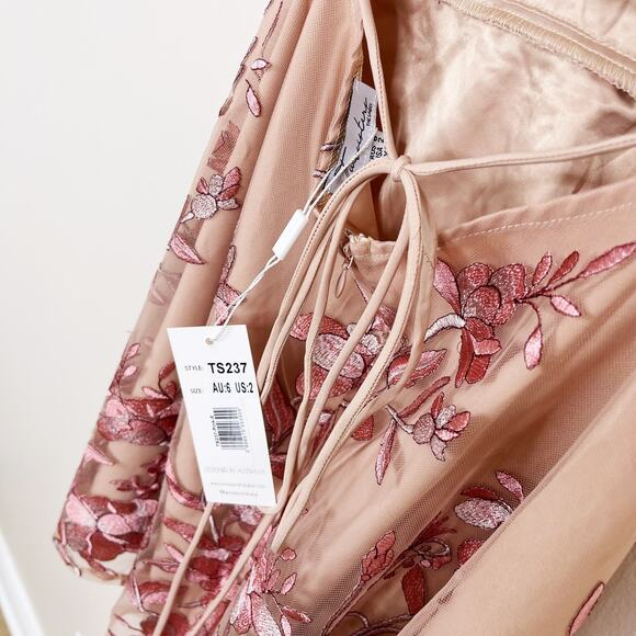 New Two Sisters Saskia Dress Embroidered Lace Mini - Picture 13 of 14